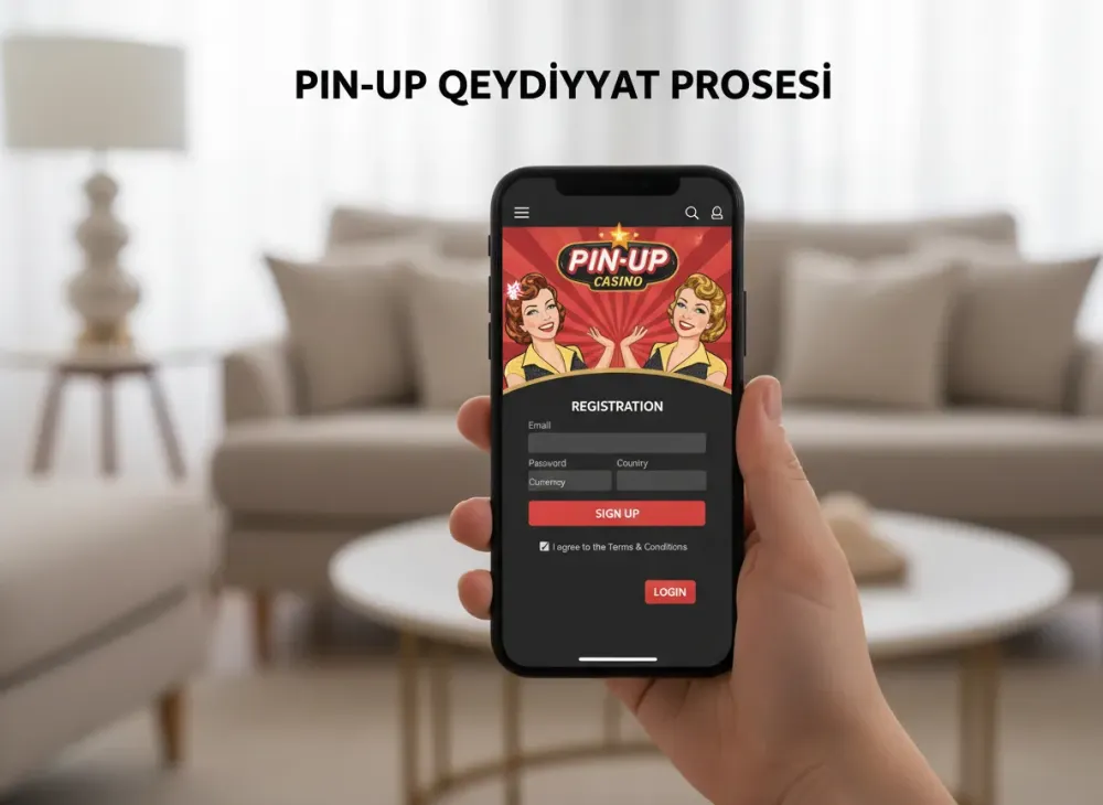 Pin up qeydiyyat prosesi və hesab yaratma qaydaları